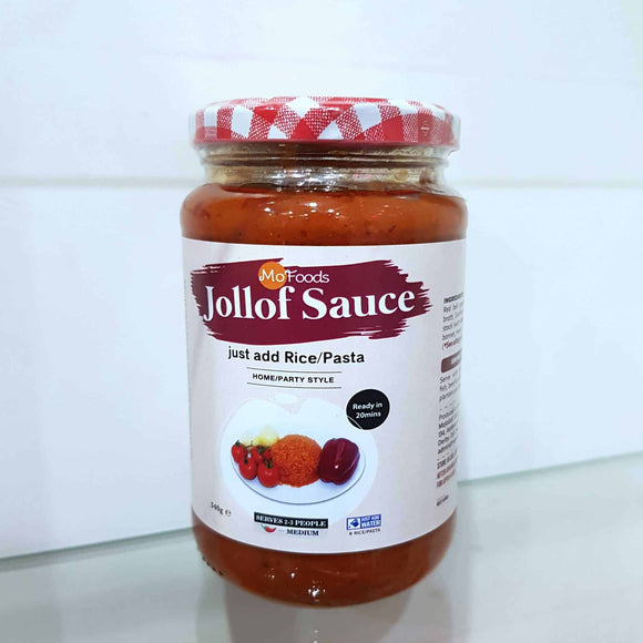 Mo'Foods Jollof Sauce (for Rice & Pasta)